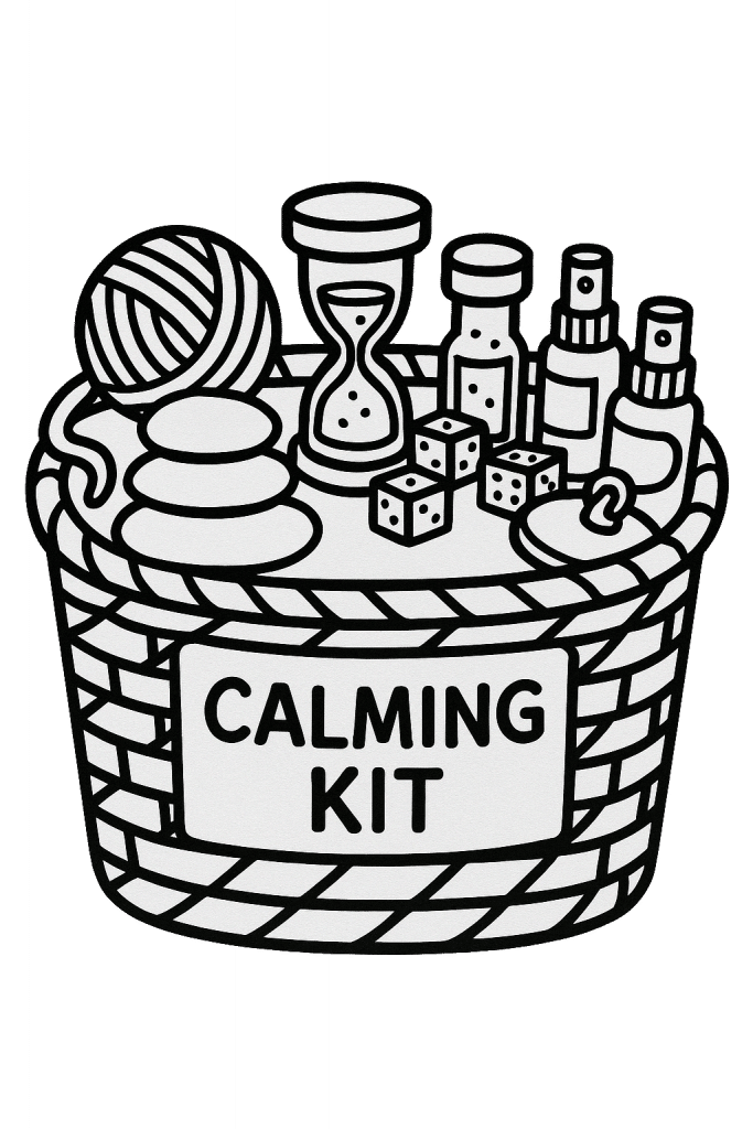 Calming Kit ("Achtsamkeit-Set") für das Klassenzimmer